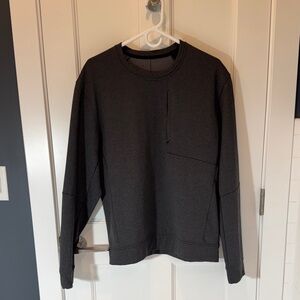 Lululemon Men’s Dark Gray Crewneck Sweatshirt